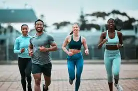 Achieving the Perfect Tone: How Often Should You Exercise for Results? 3 image of man and 3 women doing cardio exercise Canvey Island to help tone and remove fat from the body.